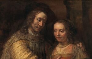 Rembrandt Harmensz. van Rijn Het Joodse bruidje scaled e1658076111818