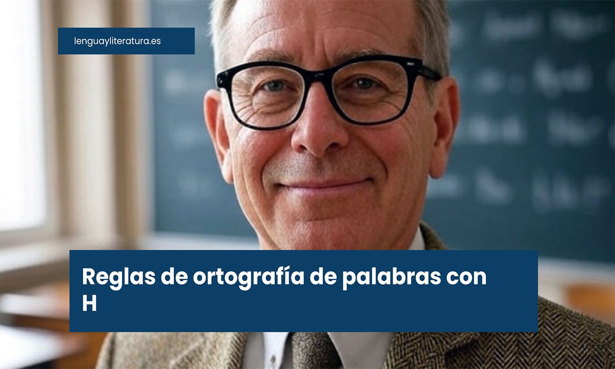 Reglas de ortografía de palabras con H